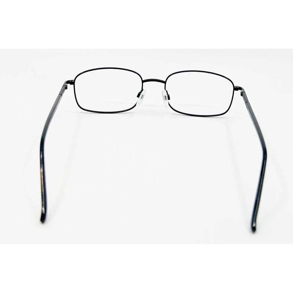 Modern Kody Eyeglasses Frames Mens Black Rectangle 54-18-145